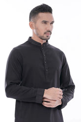 Men's Premium Panjabi (Black)